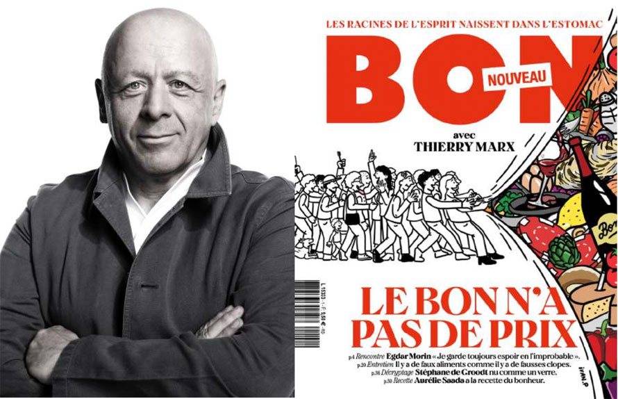 BON. Thierry Marx lance un nouveau magazine en kiosque