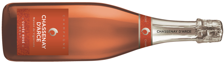 Le vin de la semaine. Champagne Chassenay d’Arce. Cuvée rosé brut