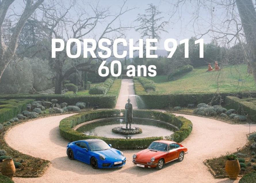 Château Sainte Roseline - Les Arcs-sur-Argens. 60e anniversaire de la Porsche 911