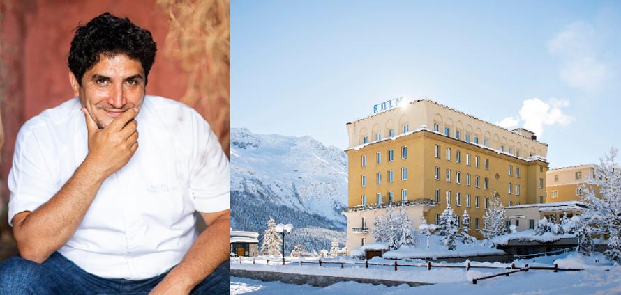 Kulm Hotel St. Moritz. Mauro Colagreco, un hiver en Suisse