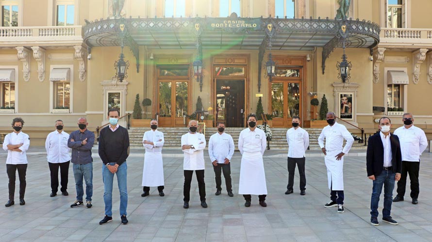 Groupe Monte-Carlo SBM. Les chefs solidaires