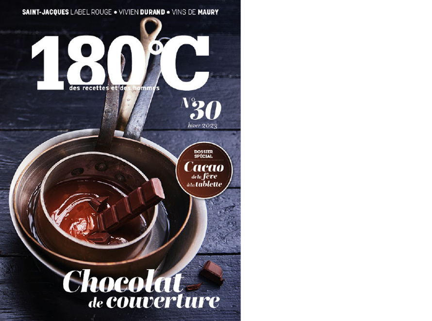 180°C des recettes et des hommes. Un numéro d'hiver chaud cacao !