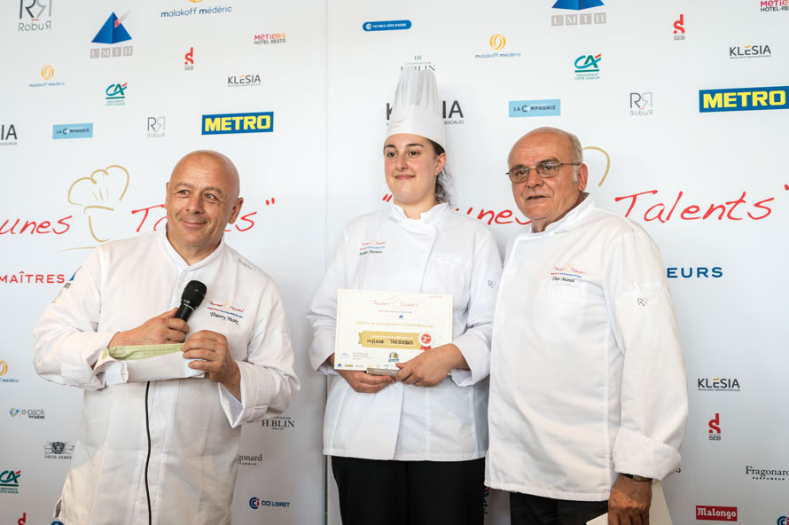 Concours national jeunes talents Maîtres restaurateurs. Mylène Trezières vice-championne de France