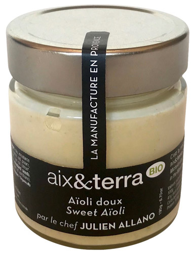 Aix&terra. L'aïoli doux bio signé Julien Allano