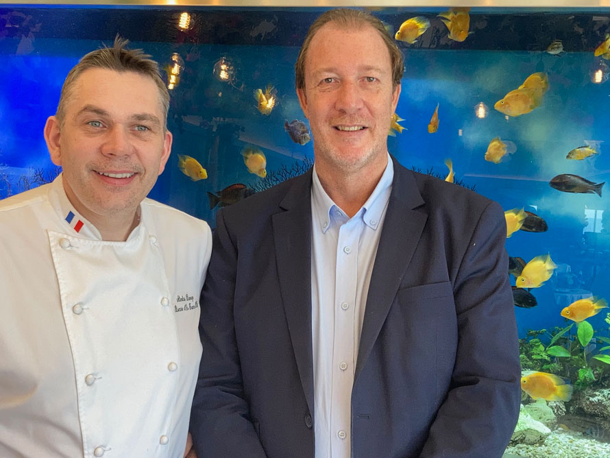 Maison de Bâcon à Antibes. La gastronomie de la mer magnifiée
