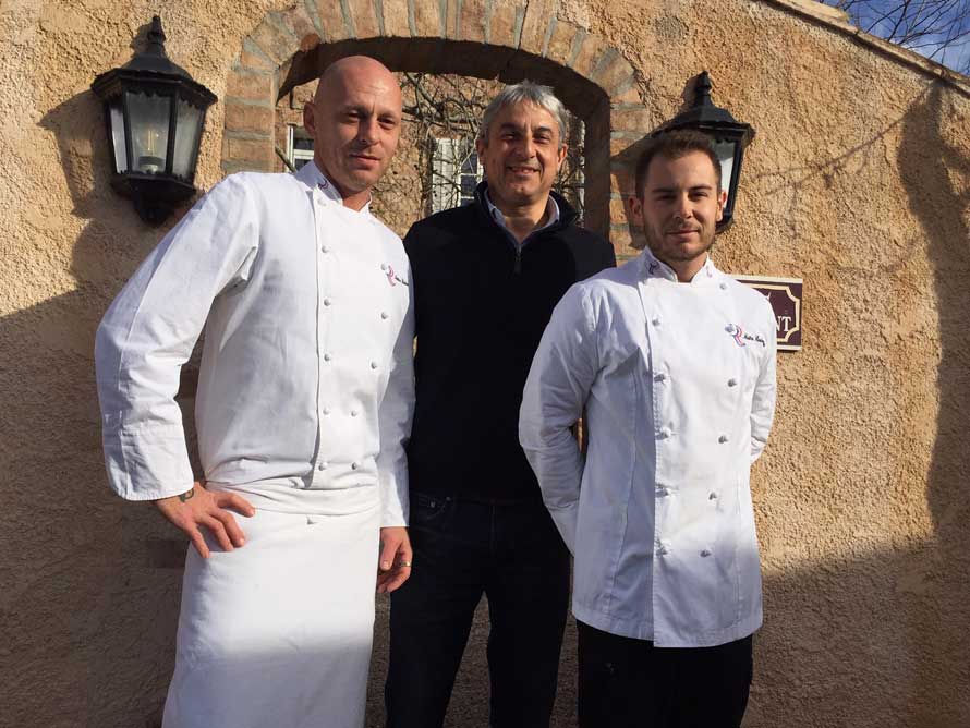 La bastide des magnans à Vidauban. Menu gourmand à la truffe