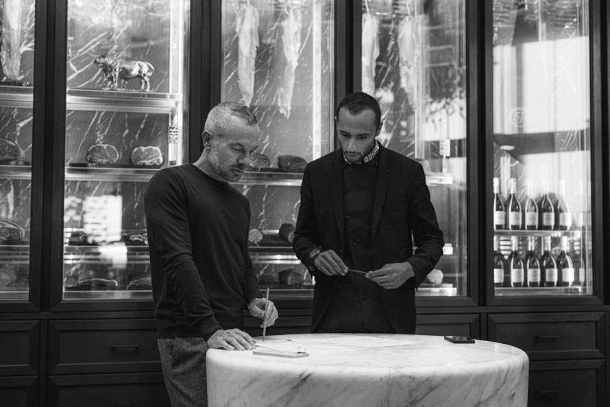 Beefbar Monte-Carlo. Collaboration exclusive avec Yazid Ichemrahen