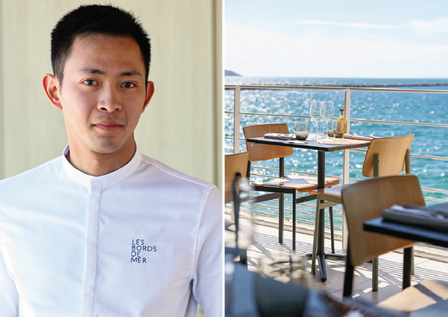 LES BORDS DE MER À MARSEILLE. Chester Tsai, le nouveau chef explorateur de saveurs