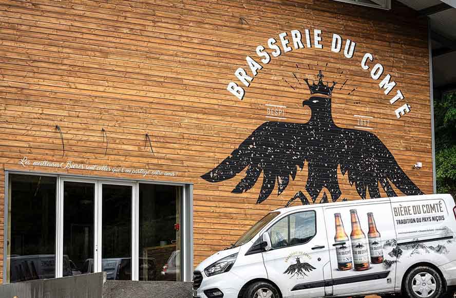 Brasserie du Comté à Saint-Martin-Vésubie. La renaissance