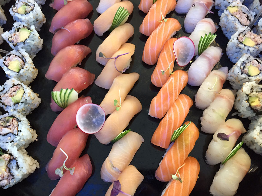 BVC expertise. Les sushis et poissons crus