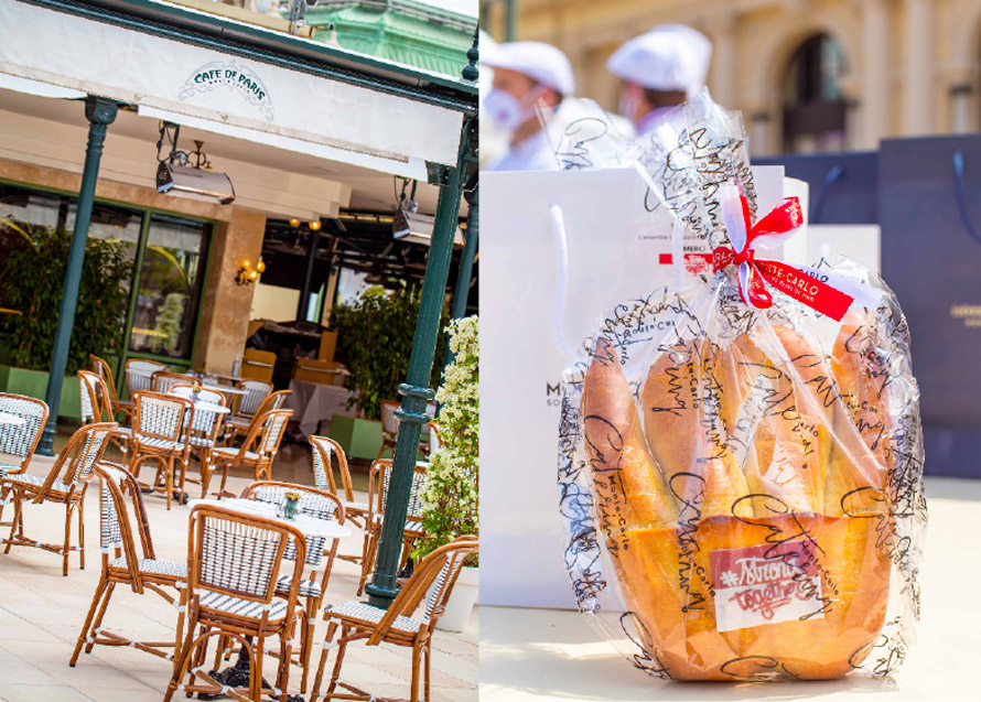 Monte-Carlo. Inauguration de la place du Casino et réouverture du Café de Paris