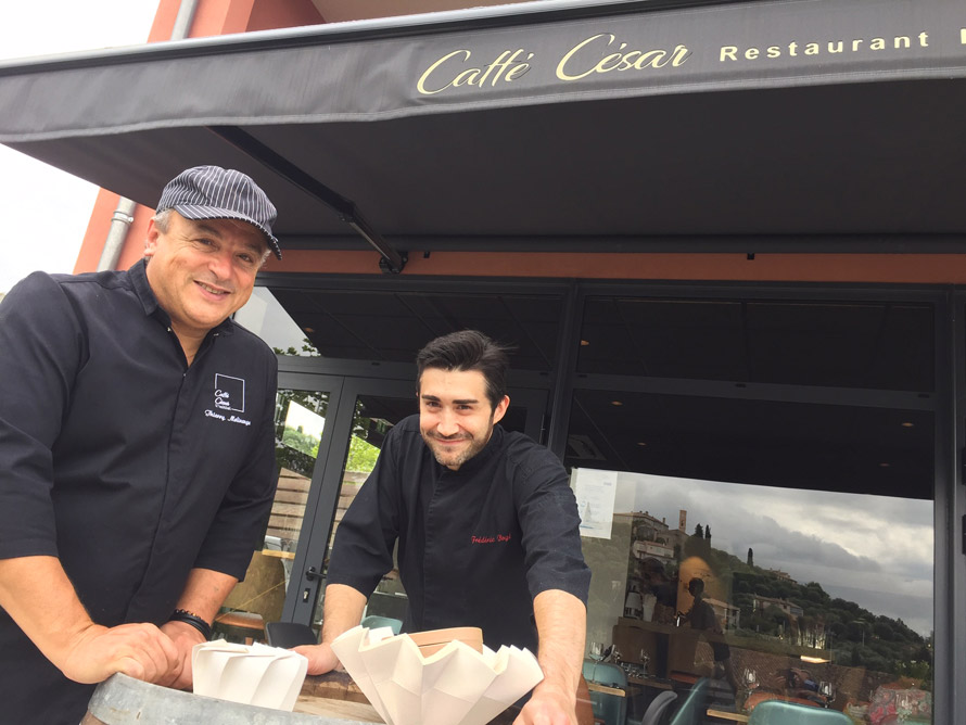 Caffé César. L’initial à Opio. Bistronomie créative