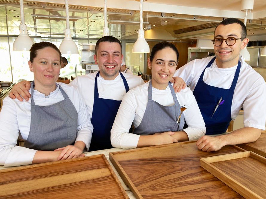 Restaurant Ceto à Roquebrune-Cap-Martin. La Domenica, le dimanche festif de partage par Mauro Colagreco