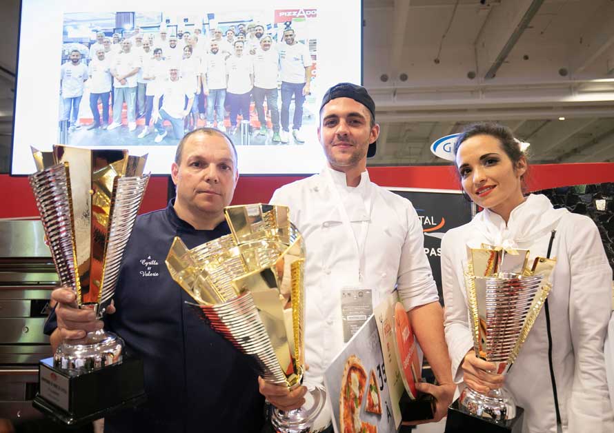 Championnat de France de la pizza. Bruno Saimpaul champion 2019