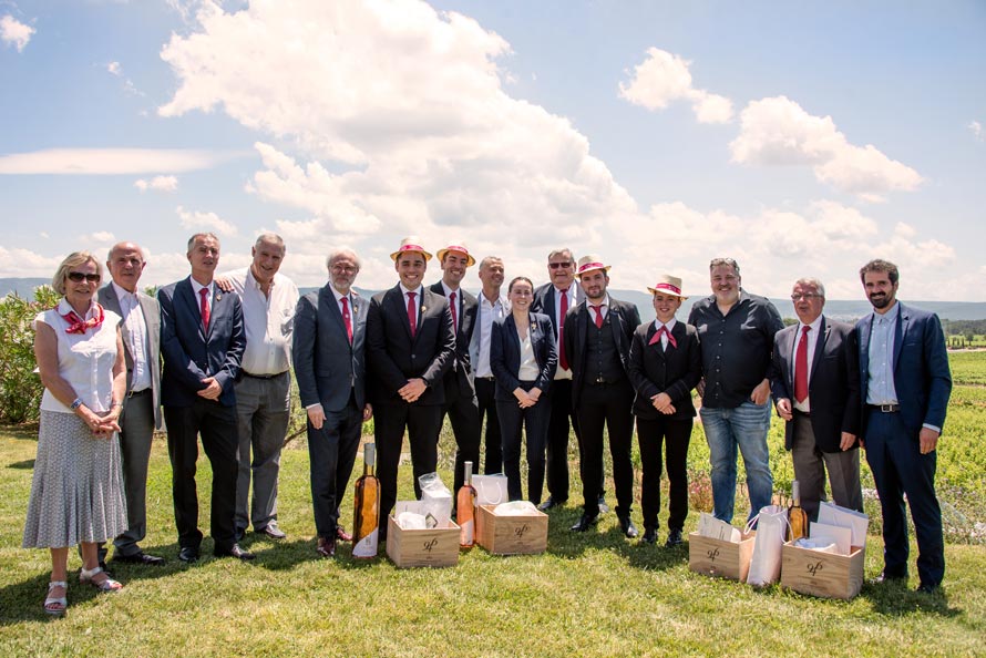 Challenge Château Gassier en Provence des élèves sommeliers 2021. Andréa Chassaing vainqueur