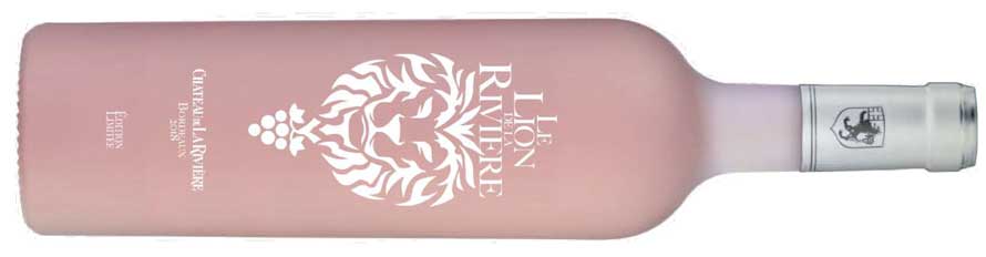 Le rosé de la semaine. Château de La Rivière. Le lion de la rivière Bordeaux rosé 2018