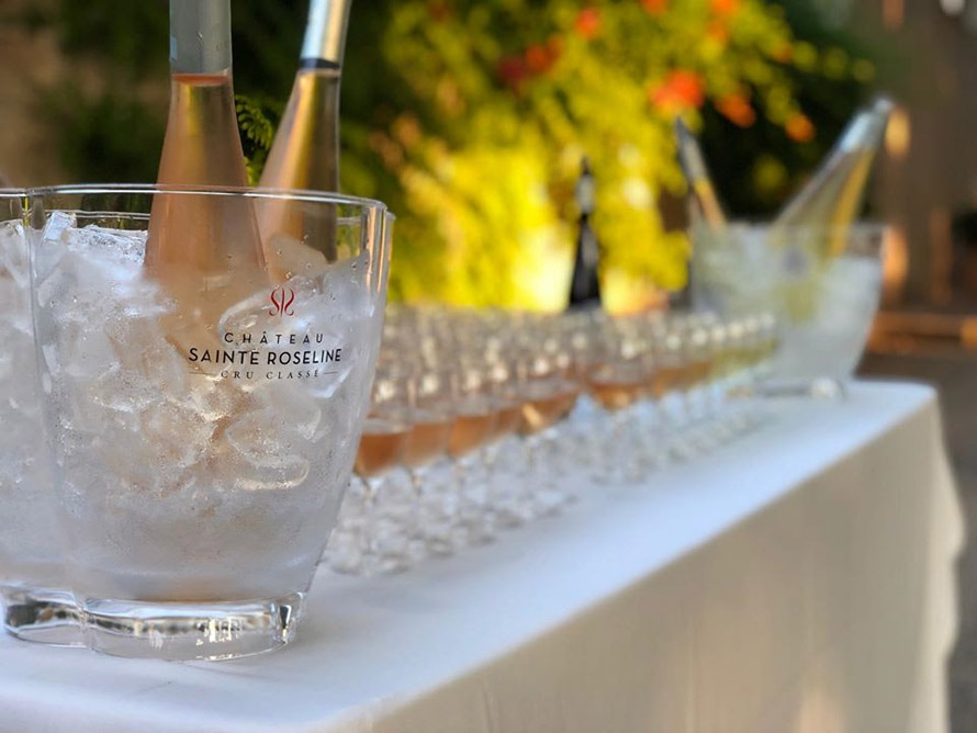 Château Sainte Roseline aux Arcs-sur-Argens. Les afters du Château