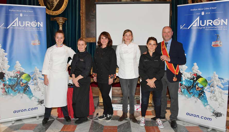 Les chefs au sommet à Auron. Semaine gourmande en altitude