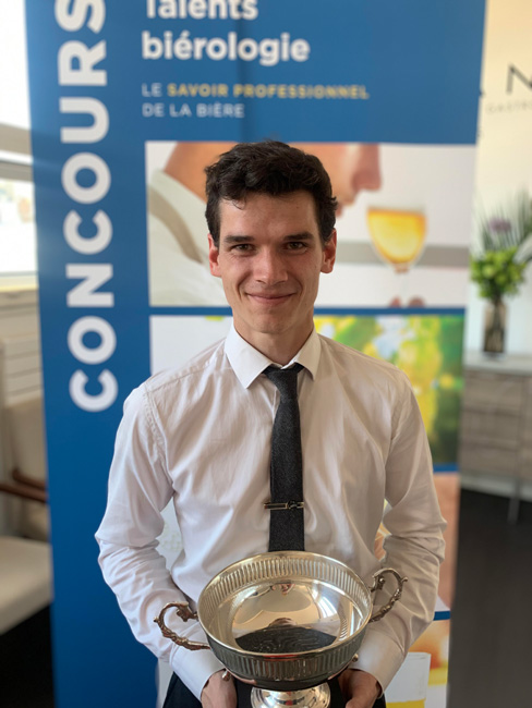 Concours « Talents biérologie 2022 ». Maxence Coulomb vainqueur de la finale