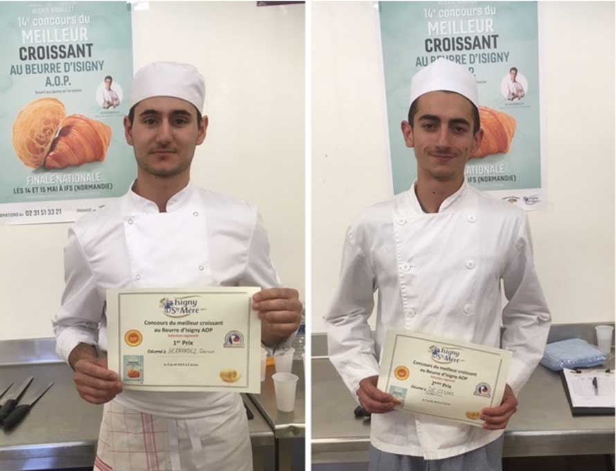 Concours du meilleur croissant au beurre d’Isigny A.O.P. à Carros. Sélection régionale