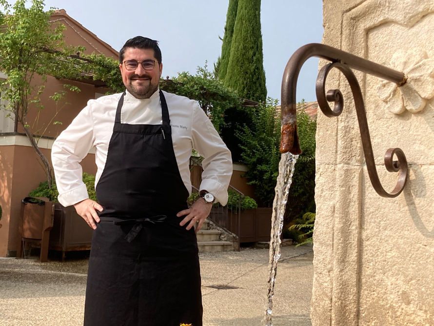 COQUILLADE PROVENCE***** À GARGAS.  La cuisine gourmande de Pierre Marty