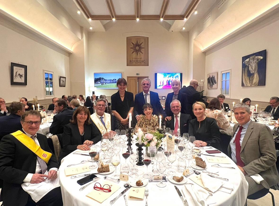 GRAND CORDON D’OR DE LA GASTRONOMIE FRANÇAISE DE MONACO. Dîner de gala au Château de Rouillac