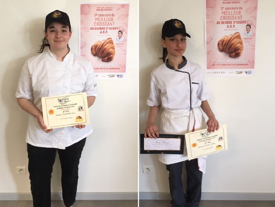 Concours du Meilleur Croissant au Beurre d'Isigny A.O.P. - sélection PACA. Deux qualifiées pour la finale nationale