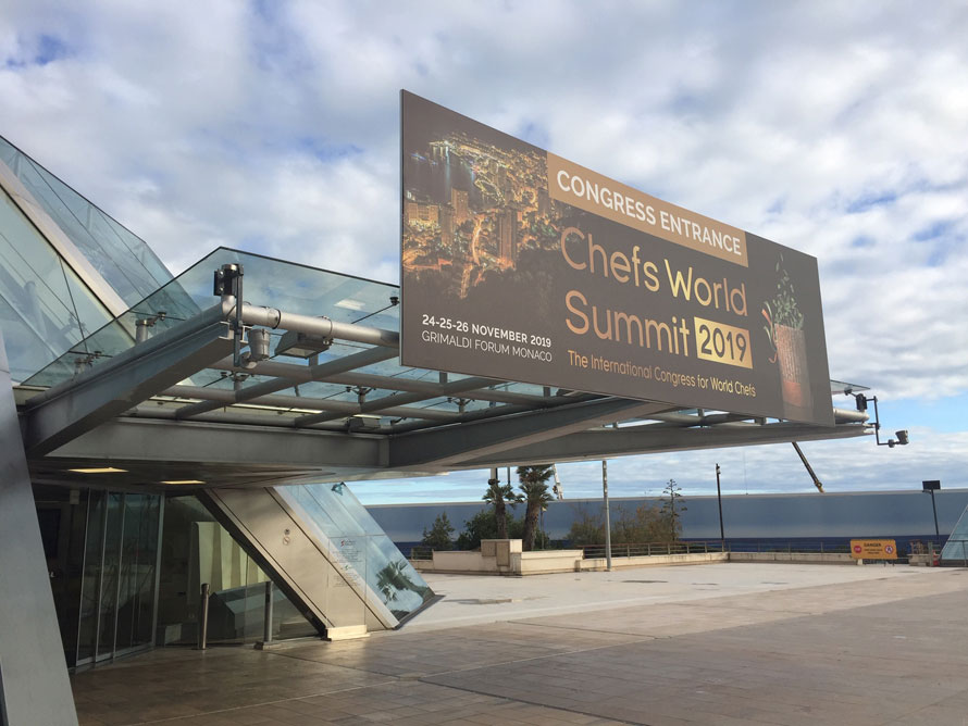 Chefs world summit à Monaco. Entre chefs