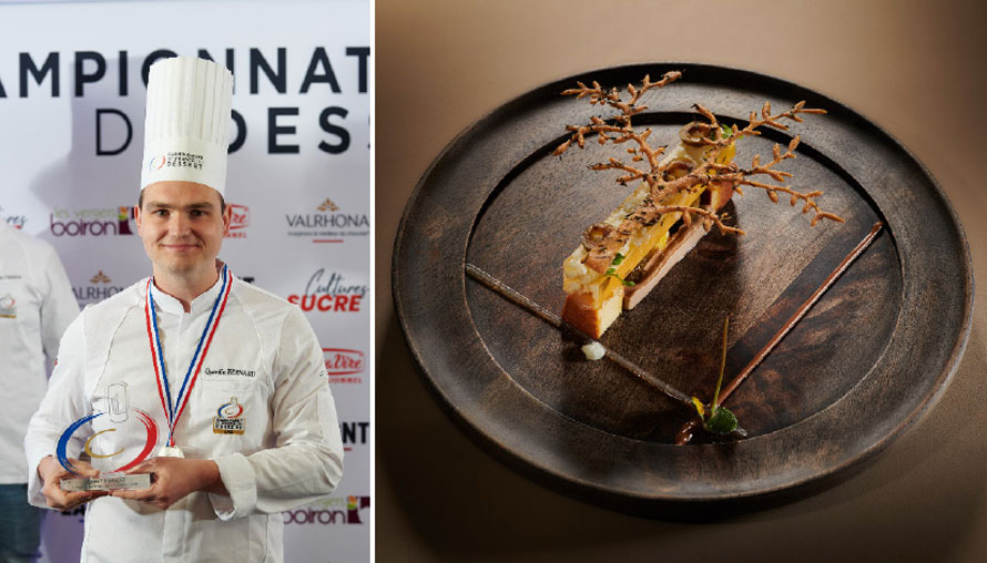 Championnat de France du dessert. Quentin Bernard décroche la seconde place