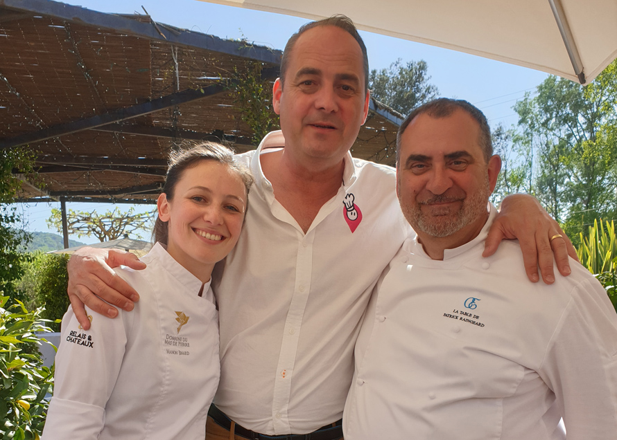 GOLF DE LA VANADE À VILLENEUVE-LOUBET. Première coupe gastronomique