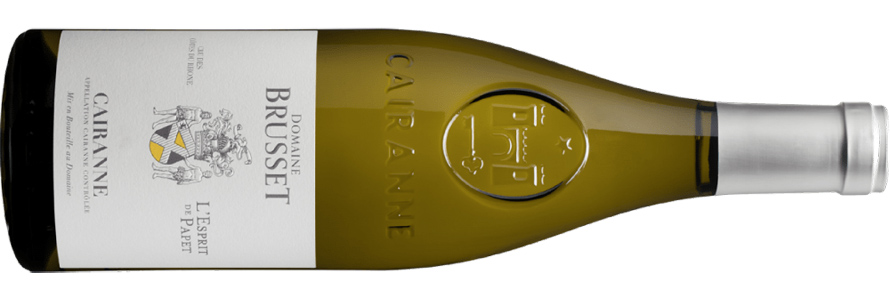 Le vin de la semaine. Domaine Brusset. L’Esprit de Papet 2021 Cairanne blanc