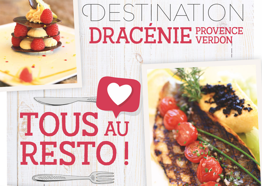 Dracénie Provence Verdon. Tous au resto !