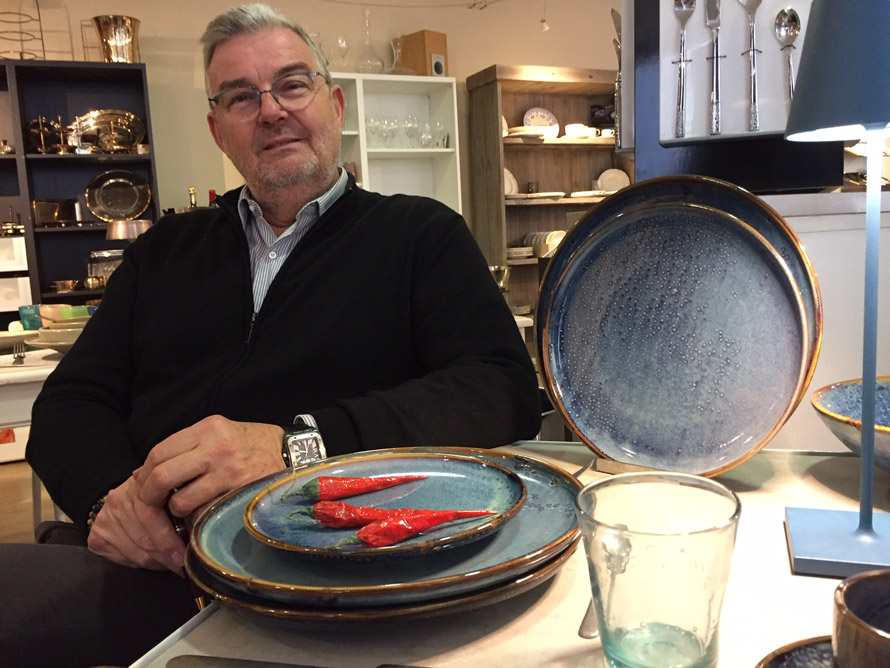 EBH arts de la table à Nice. Nouvelles tendances