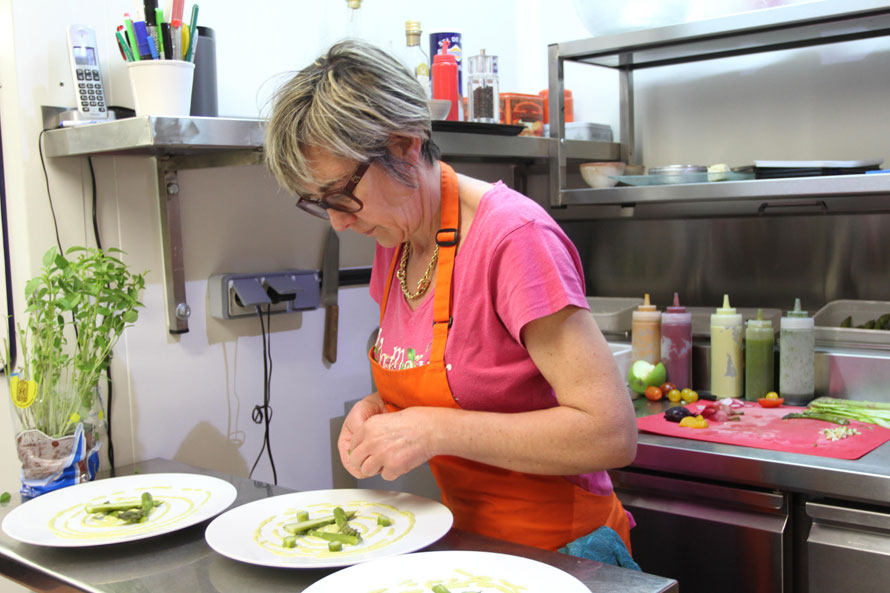 La table de Fanette à Fox-Amphoux. Fanette ou Stéphanie, la femme ou la chef de cuisine ?