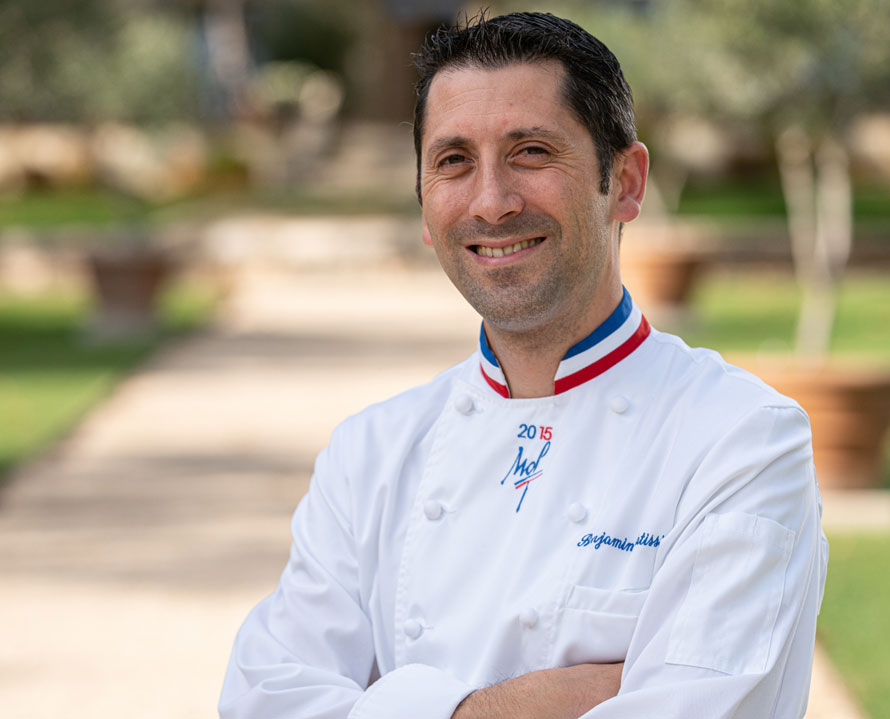 Domaine de Fontenille à Lauris. Benjamin Patissier nouveau chef exécutif 