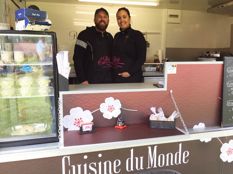 Château de Berne à Flayosc. Et le meilleur food-truck est…