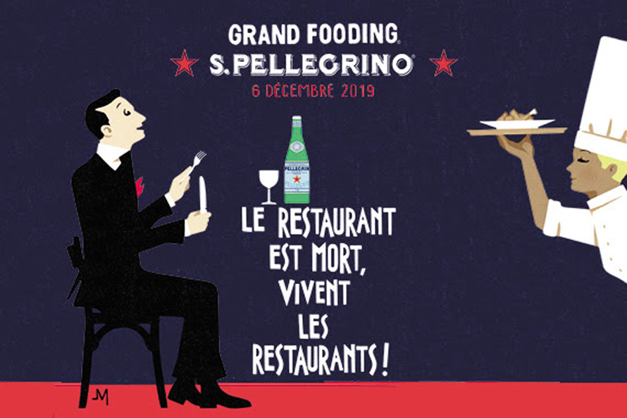 Grand fooding S.Pellegrino. Mettez la table avec le Fooding et vos amis !