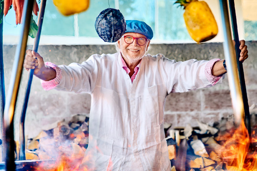 Restaurant Francis Mallmann. Château La Coste - Le Puy-Sainte-Réparade. Le feu sacré d’un cuisinier