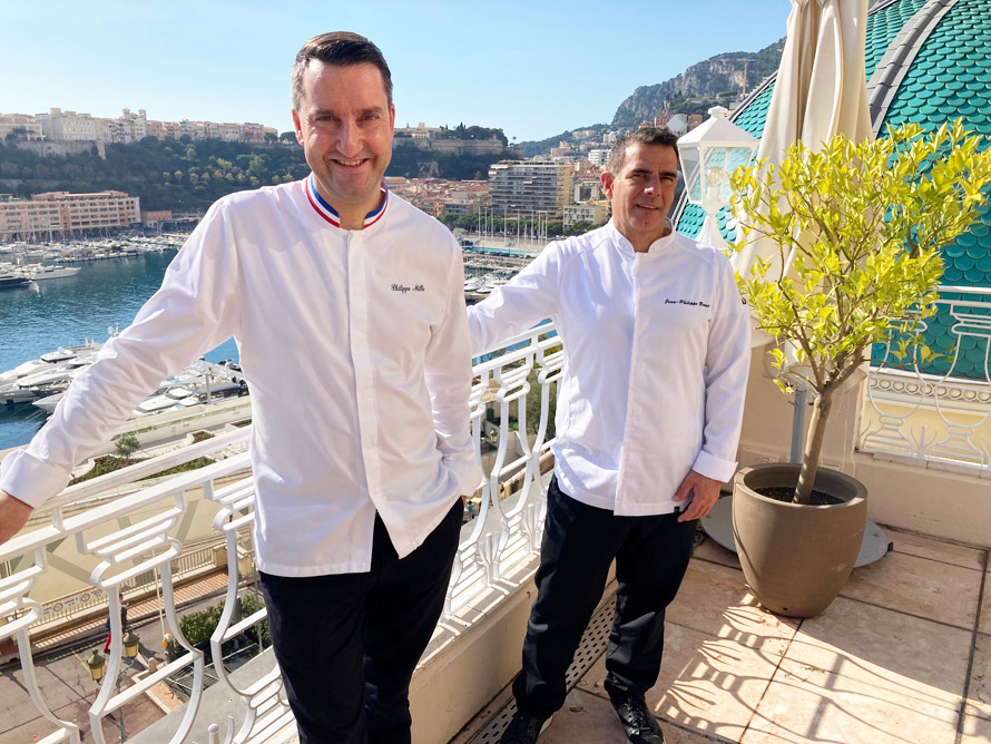 Le Vistamar. Hôtel Hermitage Monte-Carlo*****. L'excellence à 4 mains 