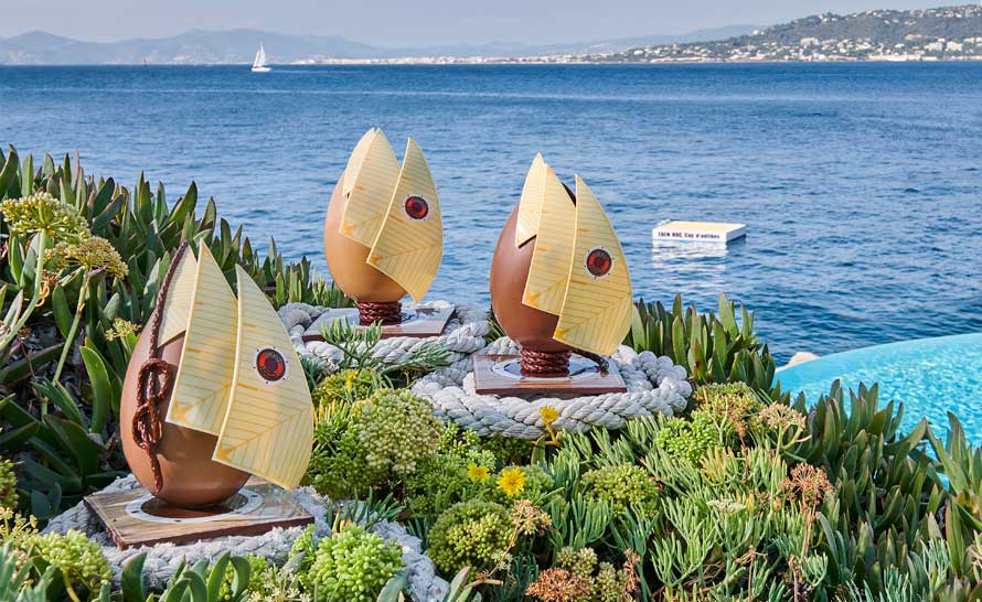 Hôtel du Cap-Eden-Roc au Cap d'Antibes. Pâques toutes voiles dehors ! 