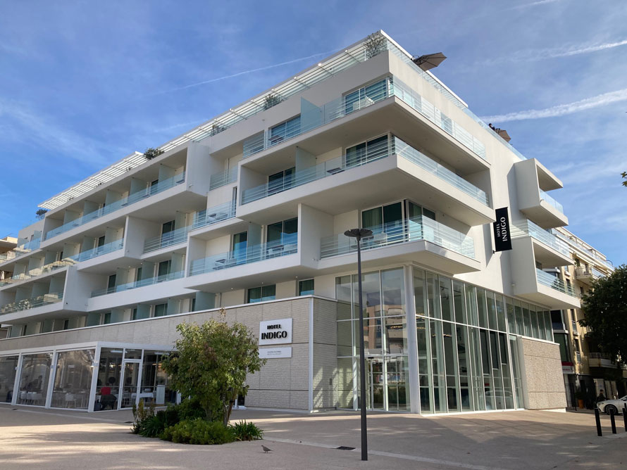 Hôtel Indigo à Cagnes-sur-Mer. L’ouverture tant attendue