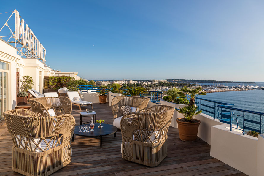 Hôtel Martinez à Cannes. Quand le 7e Art rencontre le 7e ciel !