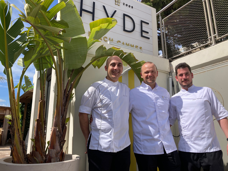 HYDE BEACH CANNES. Une carte aux influences italiennes