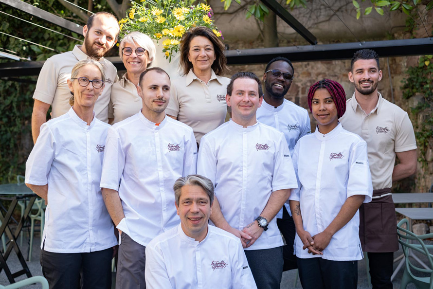 Le jardin Poncet à Saint-Raphaël. La nouvelle adresse du chef Poncet  