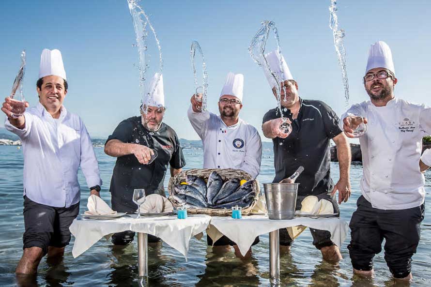 Kermesse aux poissons. Ça frétille à Théoule