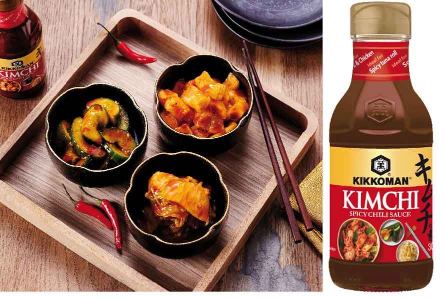 Kimchi Kikkoman. Ajoutez un peu de piment à vos plats