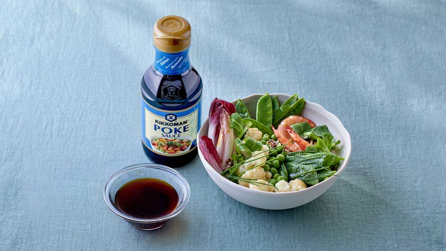 Sauce soja Poke Kikkoman. Mettez une touche hawaïenne dans vos recettes