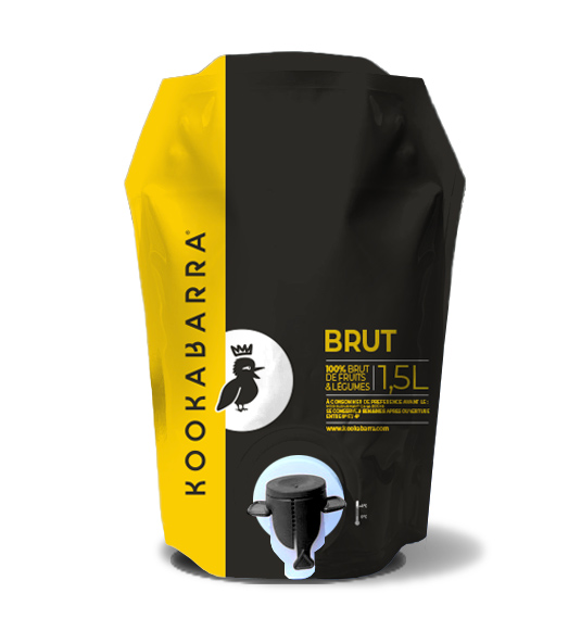 KOOKABARRA. Lancement des purées de fruits « Brut »