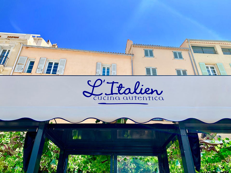 L'Italien à Saint-Tropez. Cucina autentica