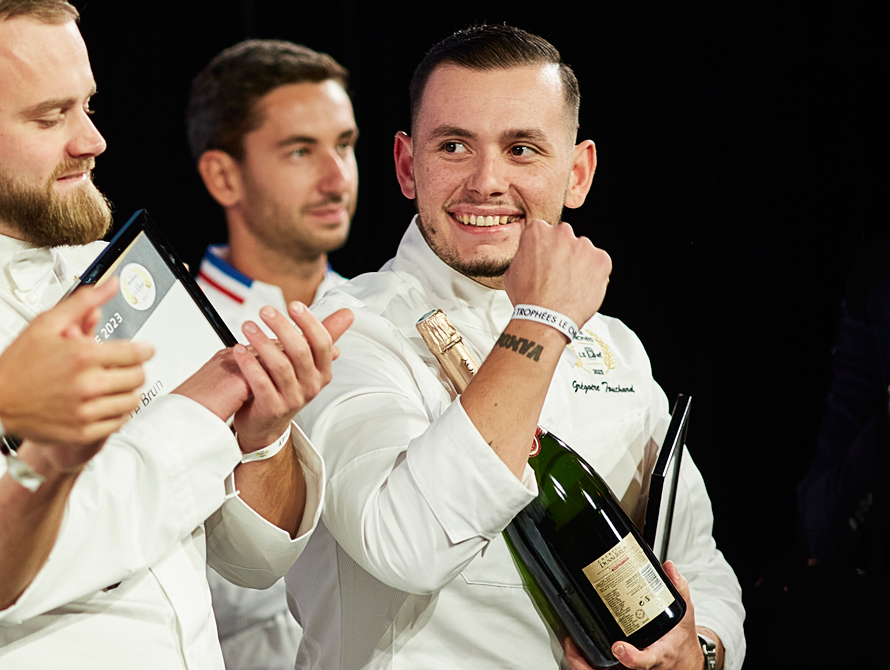 TROPHÉES LE CHEF. Grégoire Touchard espoir de l’année 